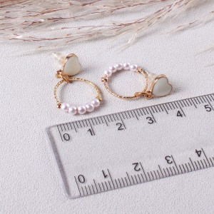 Жіночі сережки з перлами, С9178