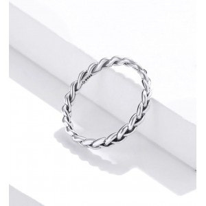 Серебряное кольцо "Плетение", С9240