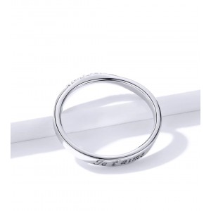 Серебряное кольцо "Паве", С9242