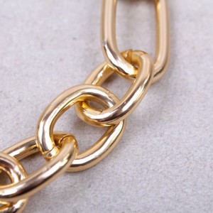 Ожерелье-чокер массивный, золотистый, С9274