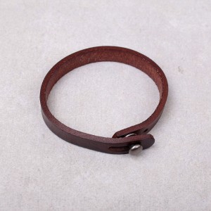Шкіряний браслет, коричневий, С9396