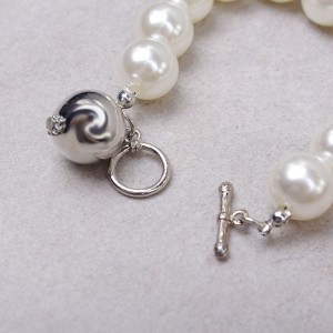 Жіночий браслет з перлами, С9488