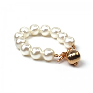 Жіночий браслет з перлами, С9489