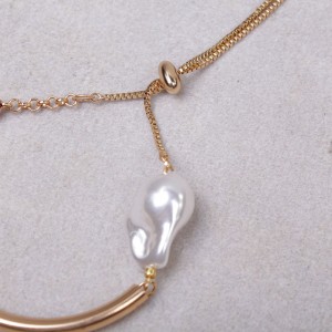 Жіночий браслет з перлами, С9490