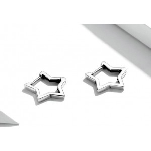 Срібні сережки  "Зірки", С9708