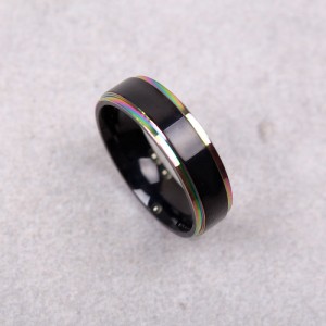 Массивное кольцо, черное, С9776