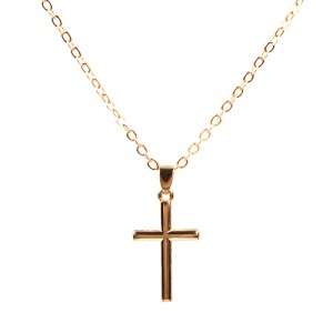 Ожерелье цепочка с крестиком, С9777