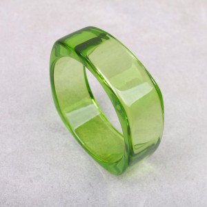 Акриловый браслет, зеленый, С9782