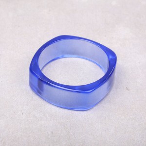 Акриловий браслет, синій, С9784
