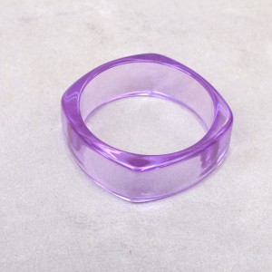 Акриловий браслет, фіолетовий, С9787