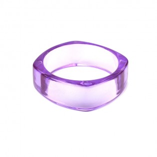 Акриловий браслет, фіолетовий