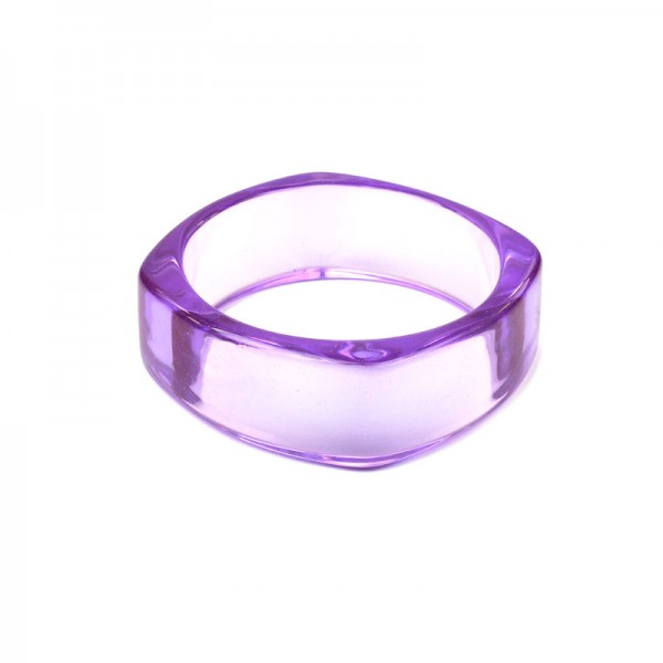 Акриловий браслет, фіолетовий, С9787