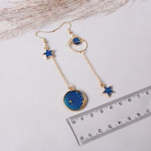 Сережки жіночі "Місяць і зірки", C9793