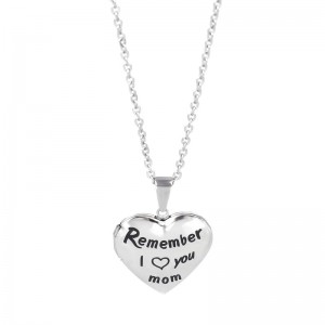 Медальйон в формі серця "Люблю тебе, мама", С9845