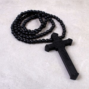 Дерев'яний хрест, чорний , С9924