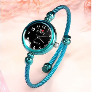 Часы женские "SOXY", голубой, С9966