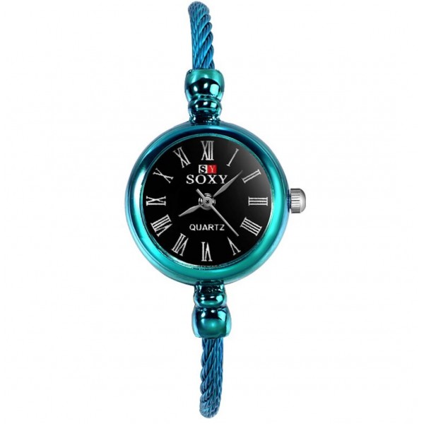 Часы женские "SOXY", голубой, С9971