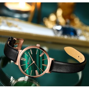 Часы женские "CURREN", зеленые, С9991