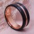 Мужское кольцо   из карбида вольфрама
