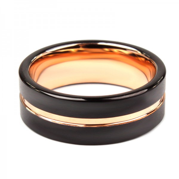 Мужское кольцо "VNOX" из карбида вольфрама, С10066
