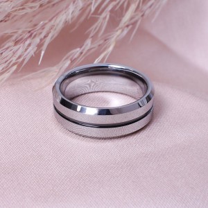 Мужское кольцо из карбида вольфрама, С10068