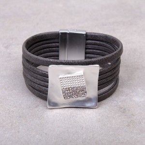 Женский браслет , серый, С10161