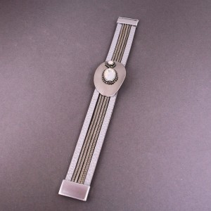 Жіночий браслет "Amorcome", сірий, С10173