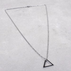 Кулон "Треугольник" из стали, С10251