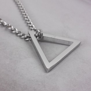 Кулон "Трикутник" із сталі