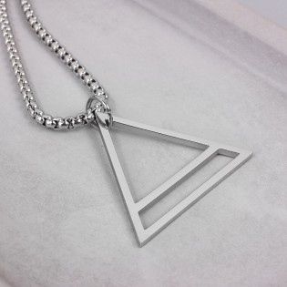 Кулон "Трикутник" із сталі
