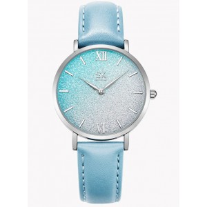 Женские часы SK, голубые, С10423