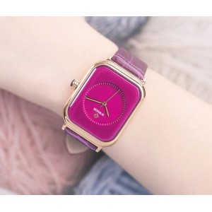 Часы женские, фиолетовые, С10482
