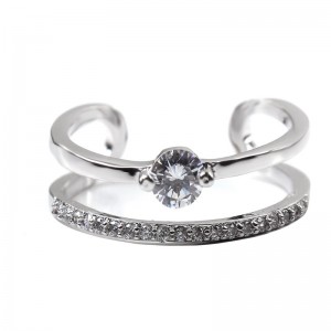 Женское кольцо с камнями, С10502