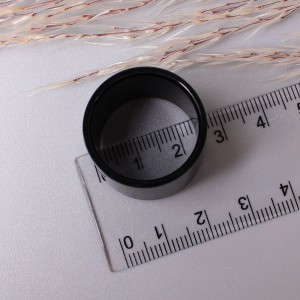 Кольцо широкое, массивное, черное, С10591
