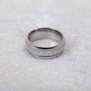 Мужское кольцо, серебристое, С10606
