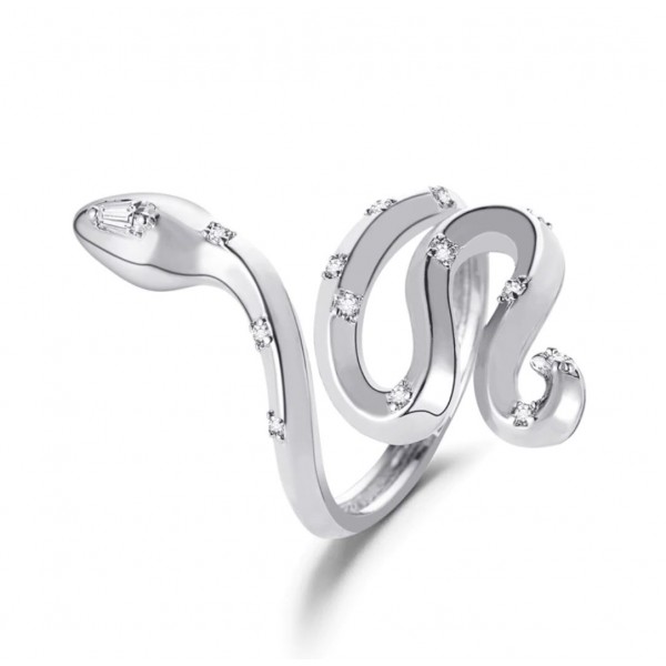 Женское кольцо "Змея", С10611