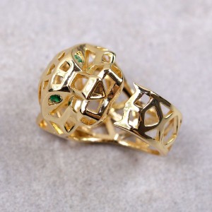 Женское кольцо "Леопард", С10613