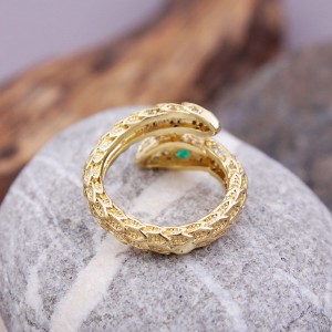Женское кольцо "Змея", С10616