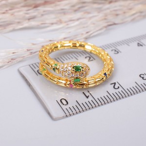 Женское кольцо "Змея", С10619