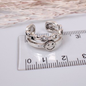 Женское кольцо "Смайлик", С10649