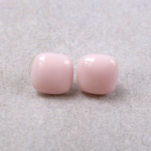Жіночі сережки акрилові, рожеві, С10683