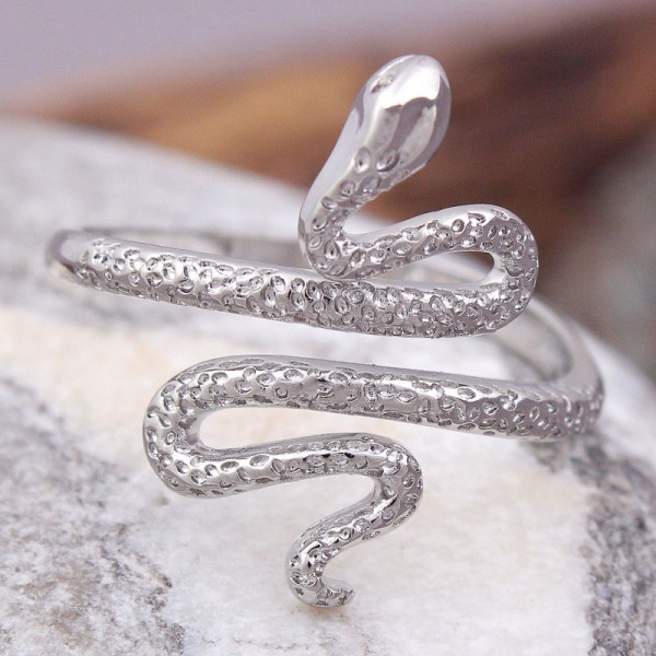Женское кольцо "Змея", С10714