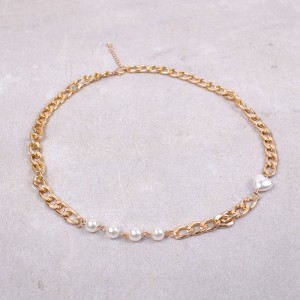 Ланцюжок чокер з перлами, С10763