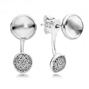 Серьги "Мерцающие капли" 