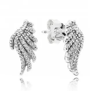 Серьги "Волшебные перья" 