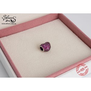 Шарм "Рожеве серце Паве", С1029