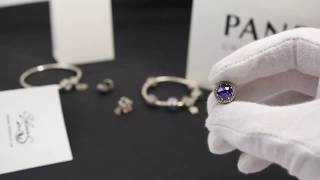 Шарм Фиолетовые сияющие сердца